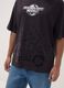 Black pure cotton T-shirt with Mario Kart print_2