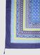 Blue pure cotton printed sarong_6