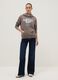 Grey pure cotton sweatshirt regular fit with Hard Rock Cafe logo_1