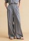 Blue striped palazzo trousers with elasticated waist_1