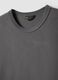 Grey pure cotton relaxed fit T-shirt_5