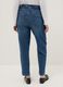 Blue Pure Cotton Baggy Trousers_2