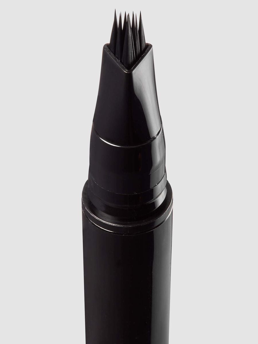 Fluffer Brow Brush Natural Brow Pen Soft Black 0.5 ml_2