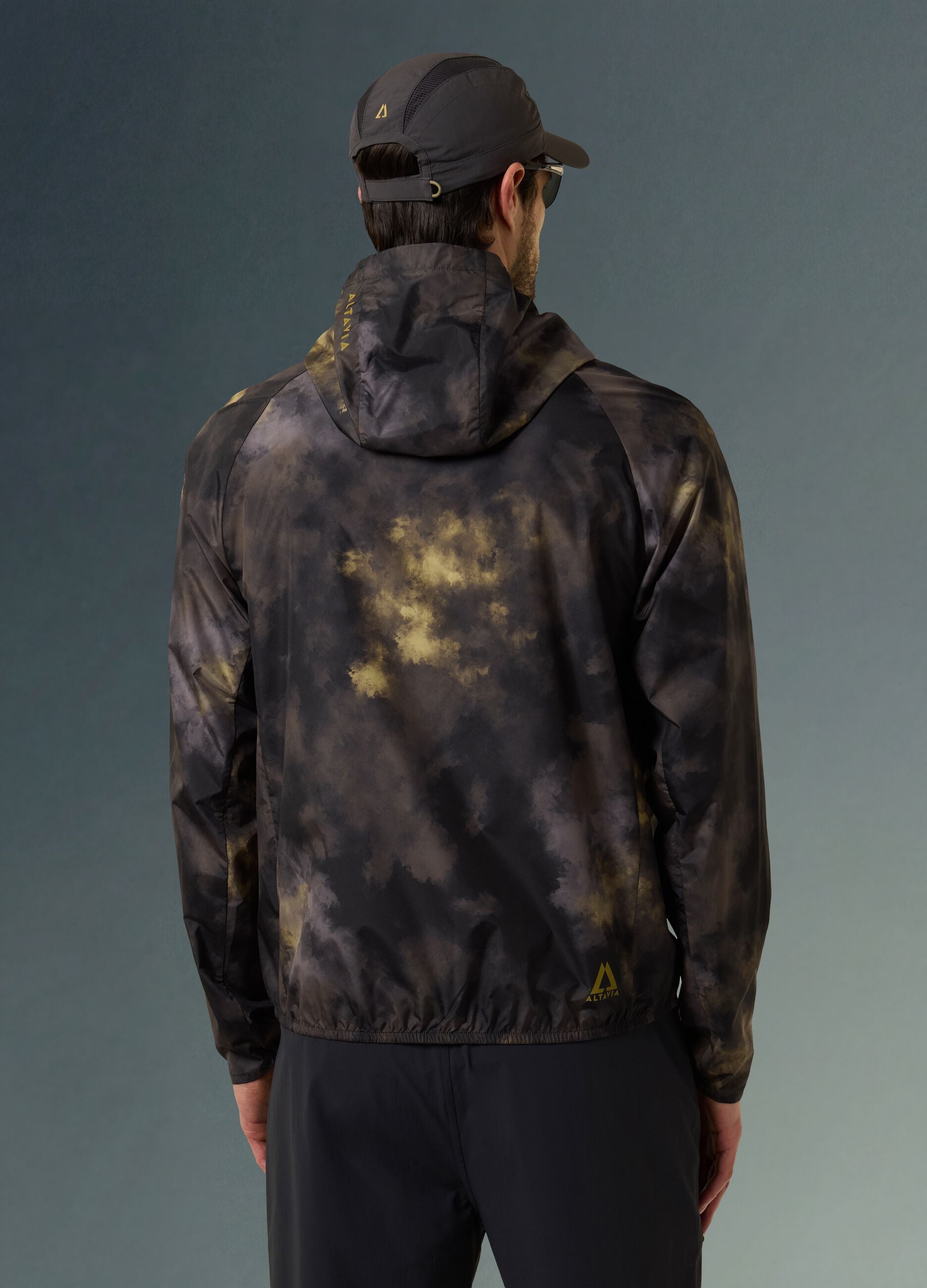 Giacca antivento effetto tie dye ALTAVIA WITH DEBORAH COMPAGNONI