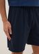 Short blue pure cotton pyjamas with regular fit_3