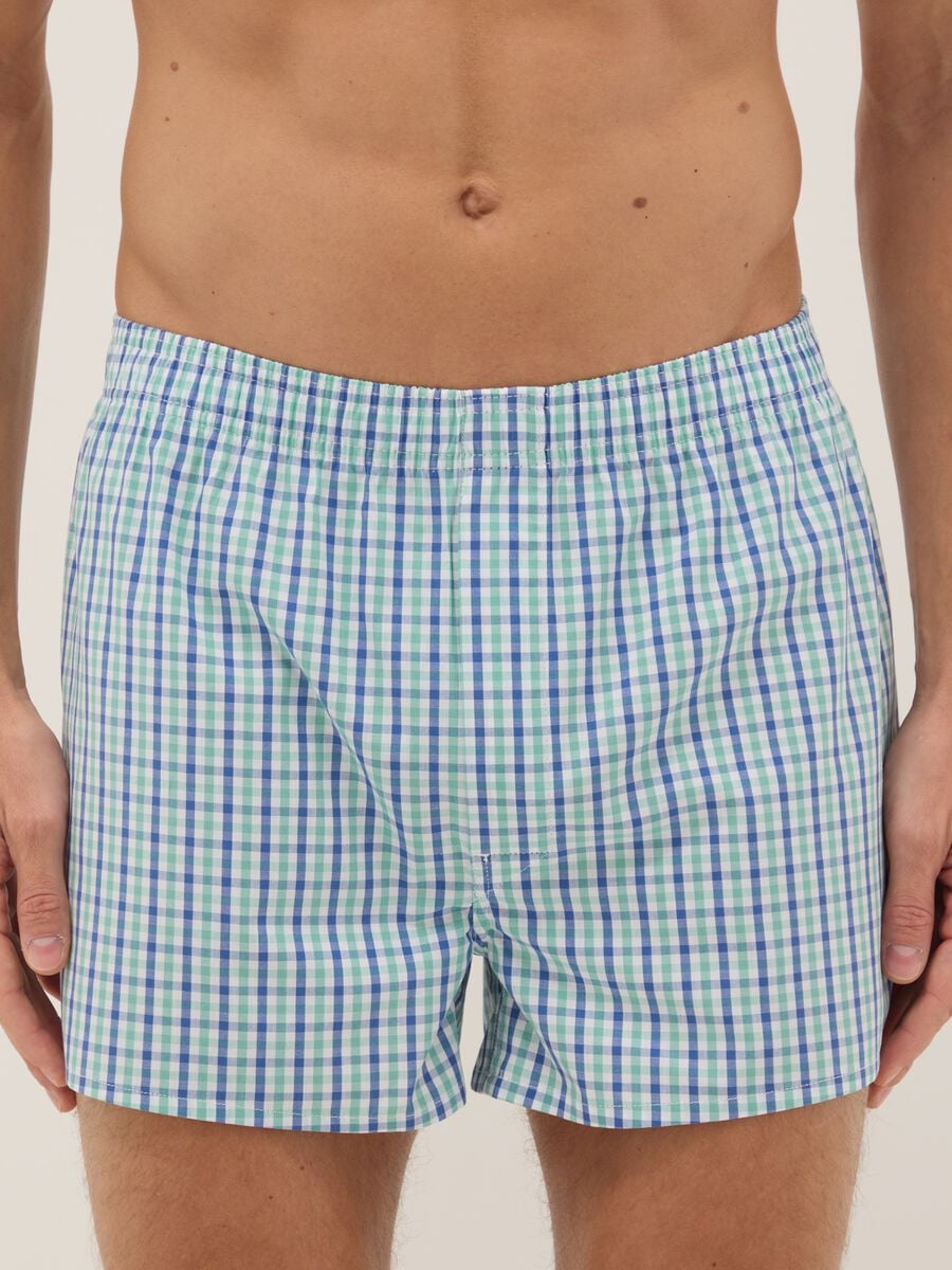 Bipack boxer in puro cotone organico multicolor regular fit_1