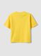 Kids' oversized fit yellow pure cotton t-shirt_4