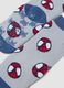 2-pack of blue organic cotton non-slip socks with MARVEL Spider-Man print_2