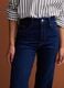 Blue stretch cotton wide-leg jeans_3