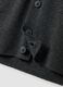 Grey viscose-blend waistcoat with deep V-neck, regular fit_6