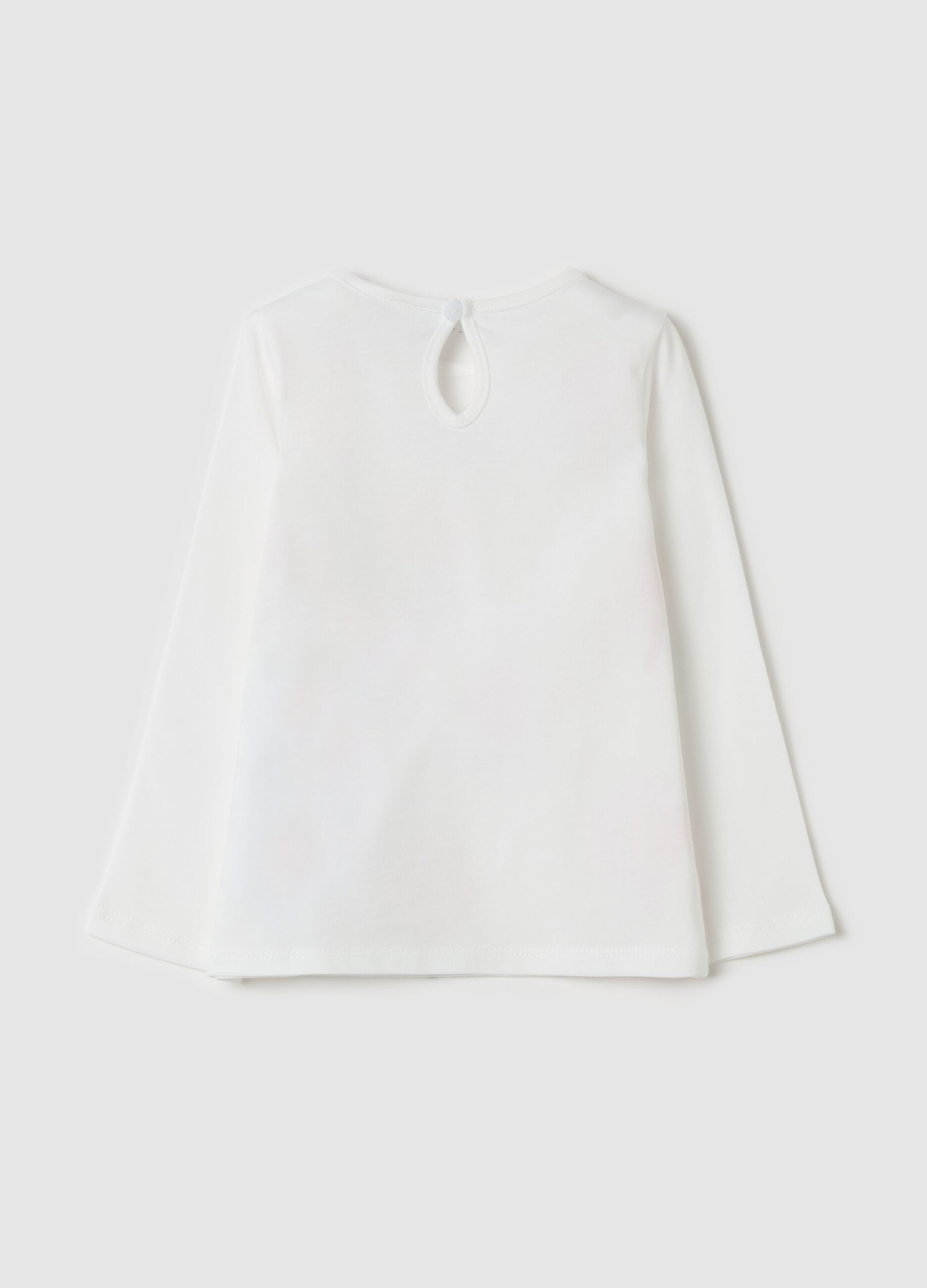 Long-sleeved T-shirt with print