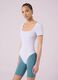 Short Sleeve Bodysuit with Square Neck ALTAVIA STUDIO_1