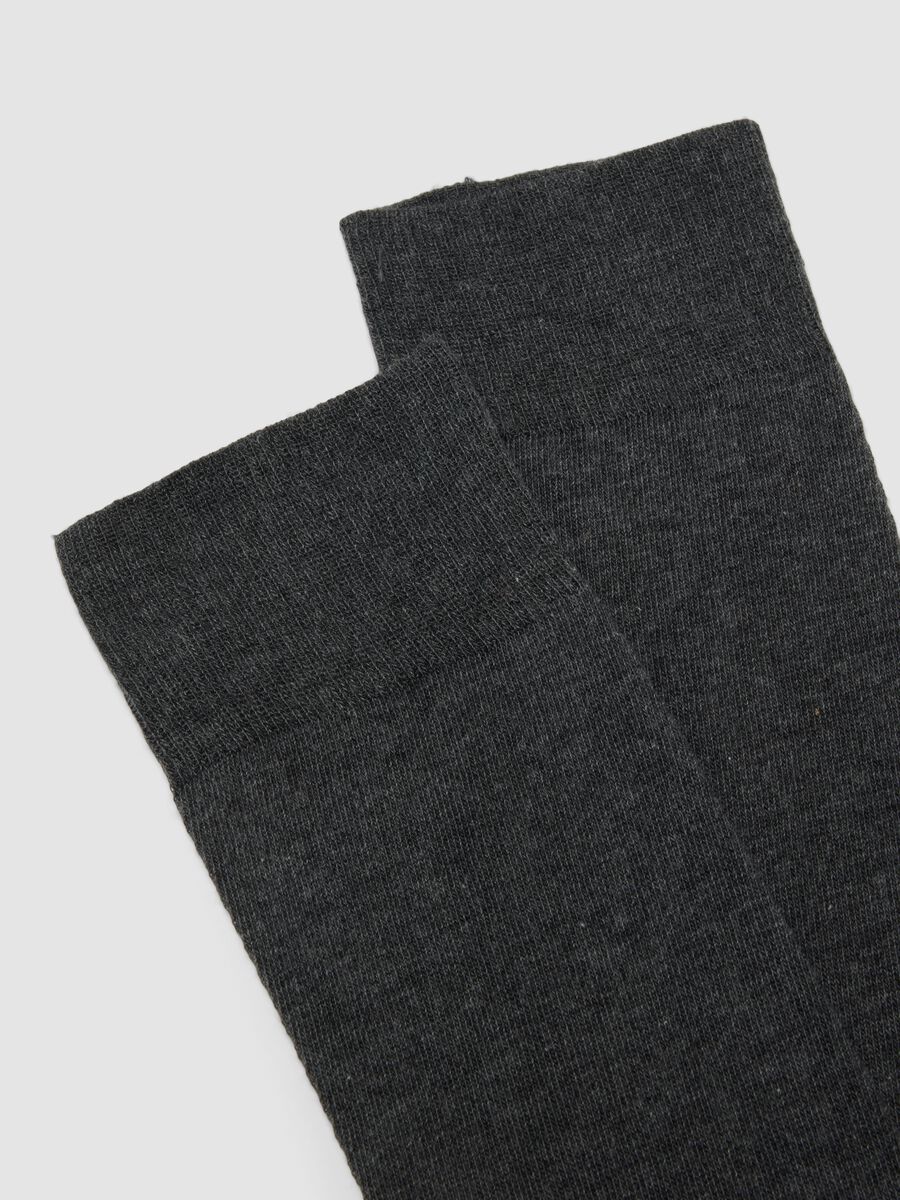 2-pack of multicolour midi socks in stretch cotton_2