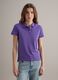 Purple regular-fit polo in 100% organic cotton_2
