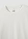 White long-sleeve T-shirt in pure organic cotton with crew neck_5