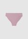 Pink Stretch Cotton Briefs Regular Fit_4
