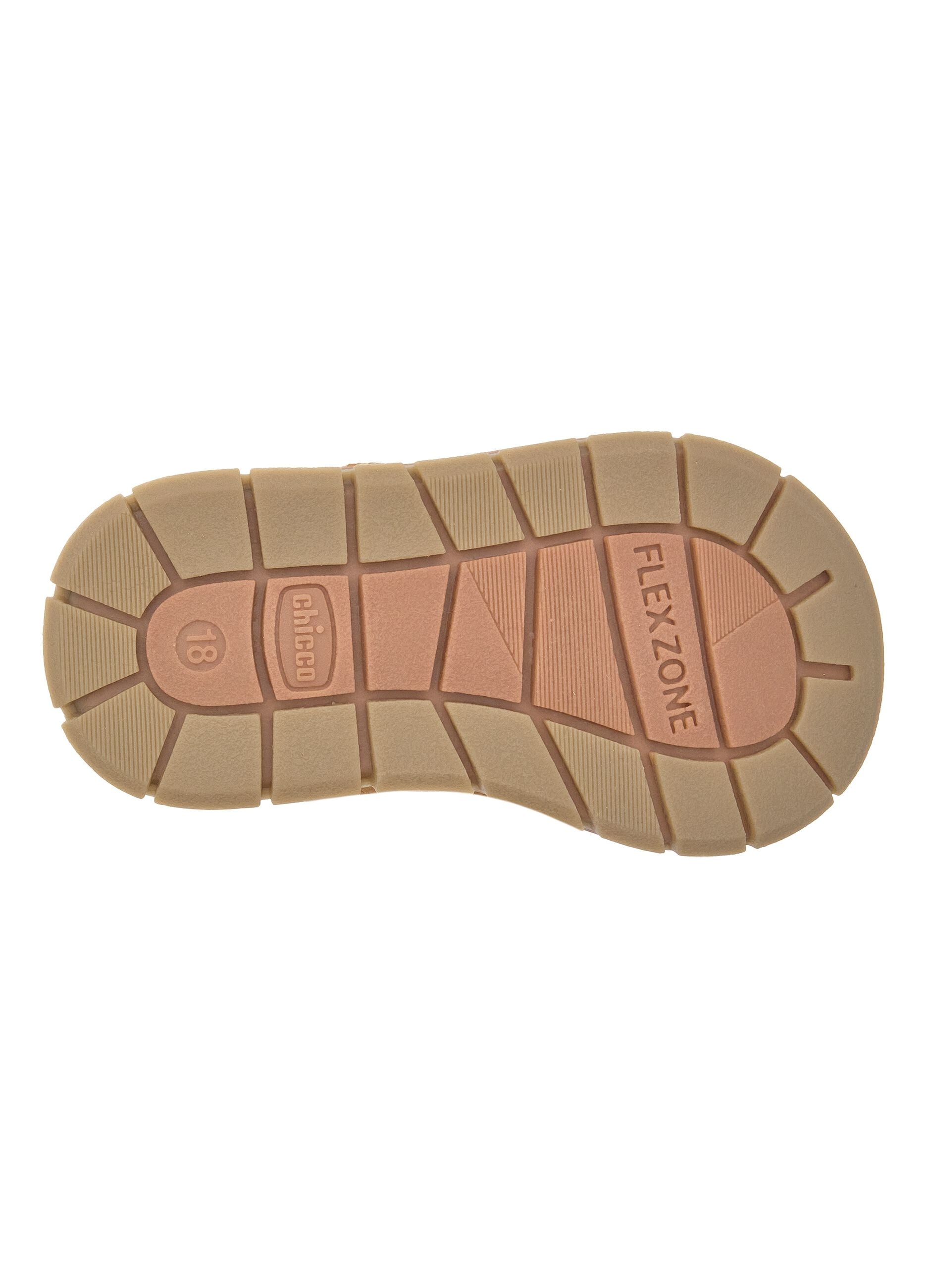 Chicco Brown Rip-Tape Shoes