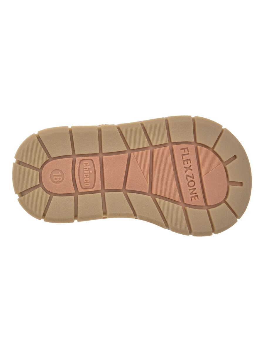Chicco Brown Rip-Tape Shoes_2