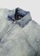 Denim Padded Jacket Vintage Light Blue_7