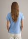 Light blue polo shirt in pure organic cotton, regular fit_3