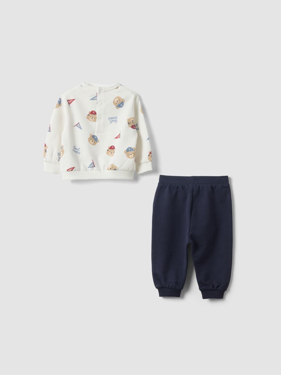 Black and White Organic Cotton Baby Set_1