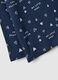 Girls' Long Sleeve Blue T-shirt in Pure Cotton Regular Fit_3