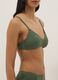 Green triangle bikini top with removable padding_3