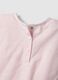 Girls' pink pure cotton T-shirt regular fit with embroidery_2