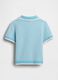 Short-sleeve pure cotton polo shirt_2