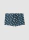 Costume boxer blu in tessuto elasticizzato_0