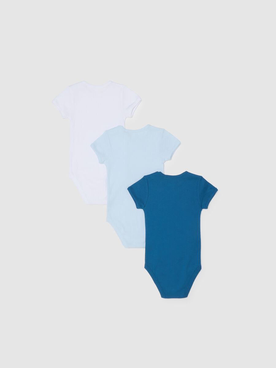 Tripack body da neonato in puro cotone multicolor_1