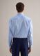 Camicia in puro cotone azzurra regular fit_2