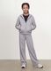 Girls&rsquo; grey culotte trousers in pure organic cotton_0