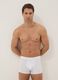 Pack of 2 regular-fit white stretch modal mid-length boxers_0