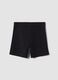 Blue organic cotton shorts_1