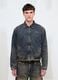 Denim Padded Jacket Vintage Dark Blue_3