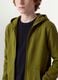 Green regular-fit organic cotton hoodie for boys_2