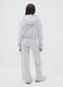 Girls&rsquo; grey cotton cargo culotte trousers_1