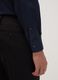 Blue pure cotton shirt with classic collar, regular fit, non-iron_2