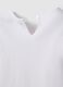 Girls' white stretch cotton T-shirt with star_3