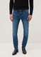 Blue Skinny Fit Stretch Cotton Jeans_1
