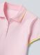 Pink ALTAVIA COURT performance polo in stretch cotton_5
