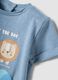 Blue short-sleeve organic cotton T-shirt_2
