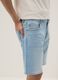Light blue stretch cotton bermuda shorts_3