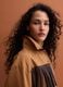 Brown pure cotton fringed shacket, regular fit_0