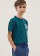 Multicoloured pure cotton regular-fit T-shirt and shorts set for boys_2