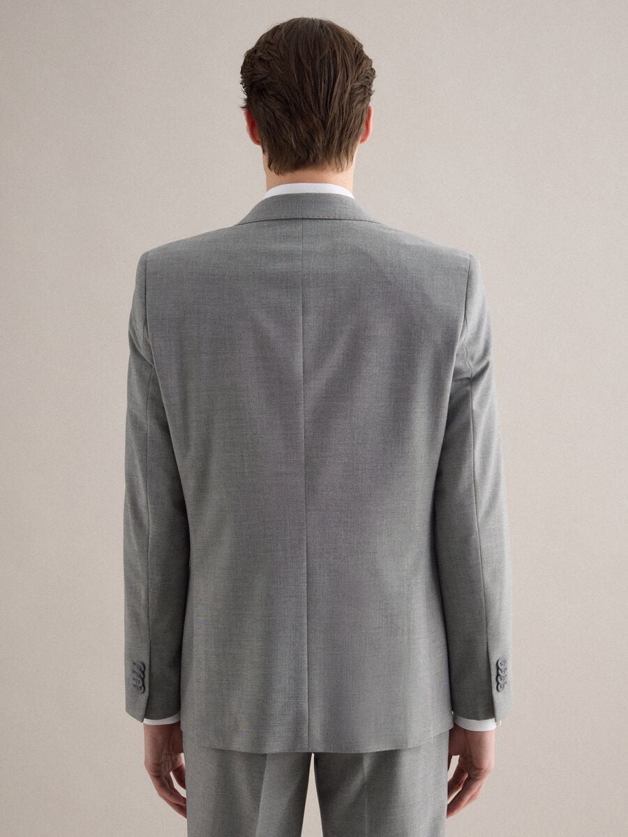 Giacca grigia monopetto slim fit_2