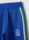 Children's Regular Fit Blue Cotton Blend Trousers_2