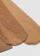 Dark beige ultra-sheer stretch tights_2