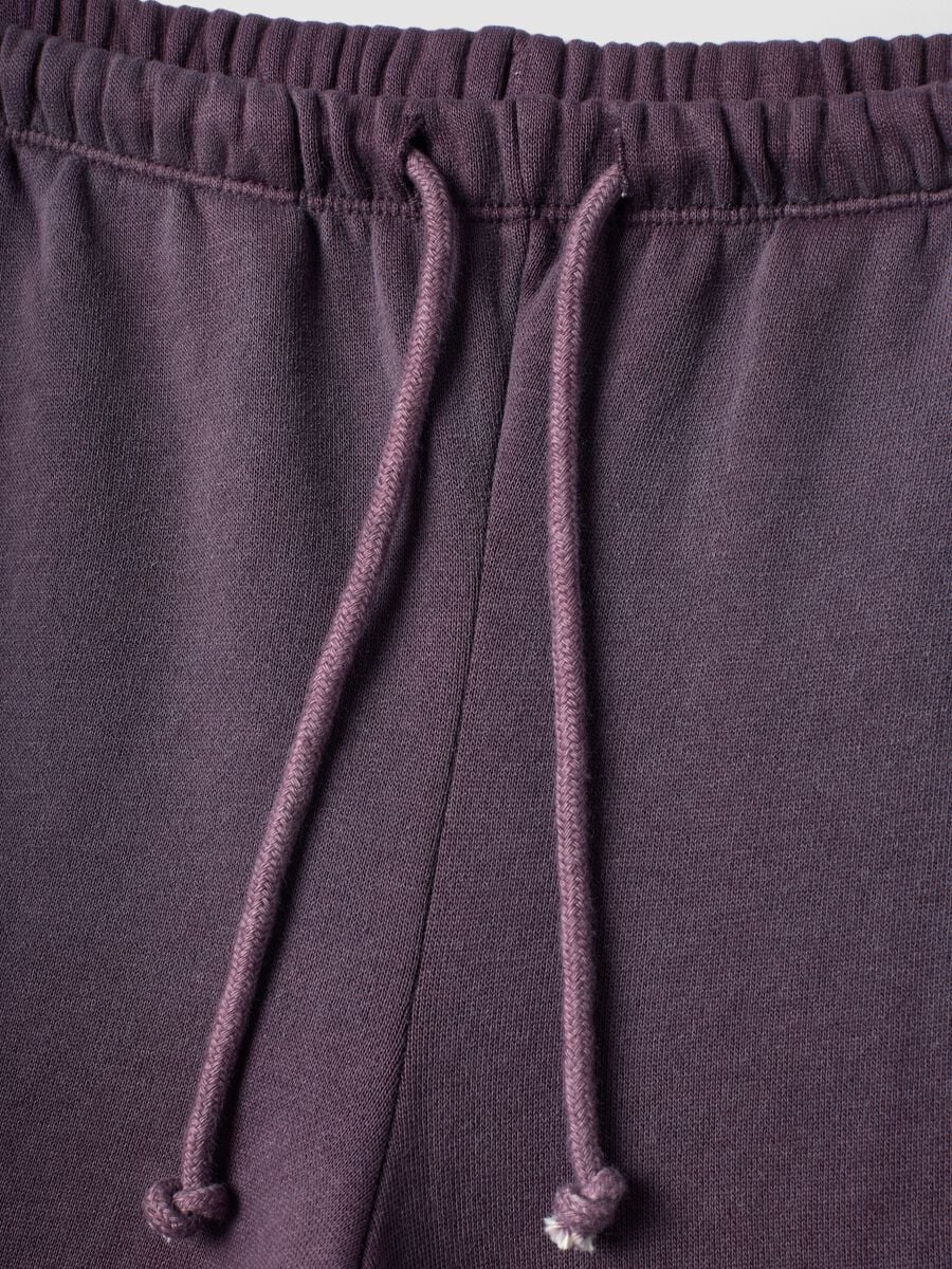 Sun-Faded Burgundy Flare Sweatpants_6
